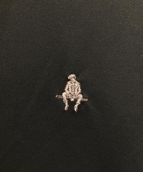 Paul Stuart（ポールスチュアート）Paul Stuart (ポールスチュアート) ドライポロシャツ ブラック サイズ:Lの古着・服飾アイテム