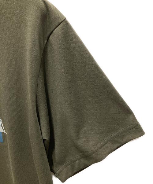 THE NORTH FACE（ザ ノース フェイス）THE NORTH FACE (ザ ノース フェイス) プリントTシャツ オリーブ サイズ:Lの古着・服飾アイテム