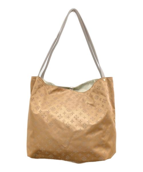 russet（ラシット）russet (ラシット) リバーシブルナイロントートバッグ ブラウンの古着・服飾アイテム