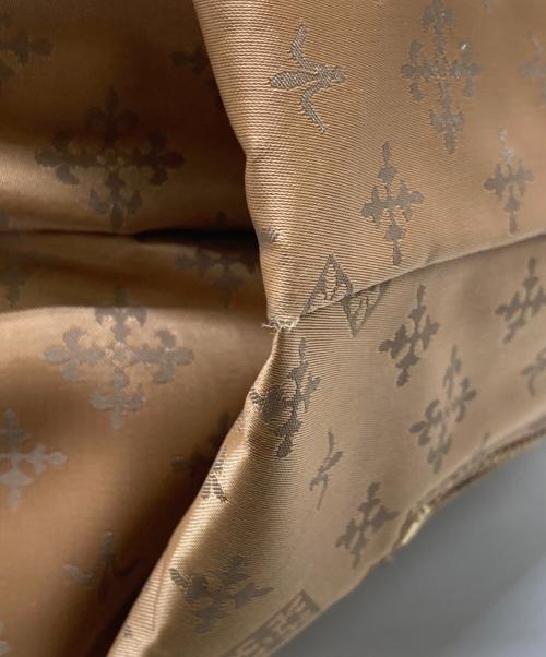 russet（ラシット）russet (ラシット) リバーシブルナイロントートバッグ ブラウンの古着・服飾アイテム