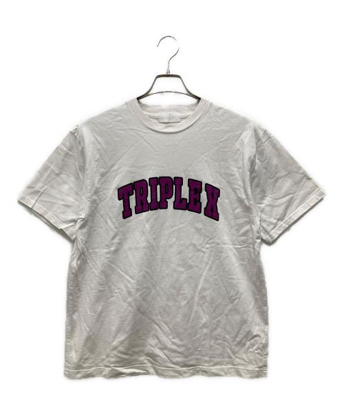 GOD SELECTION XXX（ゴッドセレクショントリプルエックス）GOD SELECTION XXX (ゴッドセレクショントリプルエックス) プリントTシャツ ホワイト サイズ:Mの古着・服飾アイテム