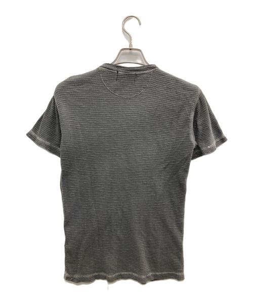 RRL（ダブルアールエル）RRL (ダブルアール) ヘンリーネックTシャツ グレー サイズ:Sの古着・服飾アイテム
