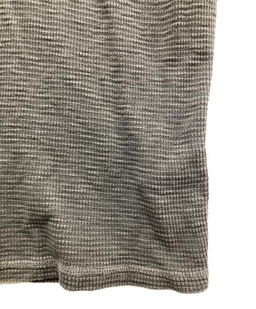 RRL（ダブルアールエル）RRL (ダブルアール) ヘンリーネックTシャツ グレー サイズ:Sの古着・服飾アイテム