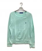 POLO RALPH LAURENポロ・ラルフローレン）の古着「ライトスウェット」｜グリーン