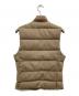 RALPH LAUREN PURPLE LABEL (ラルフ ローレン パープル レーベル) コットンシルクダウンベスト ベージュ サイズ:XS：15000円