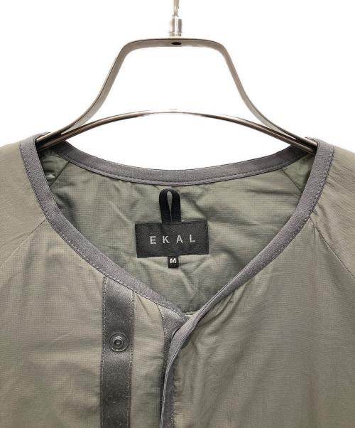 EKAL（エカル）EKAL (エカル) 中綿ジャケット グレー サイズ:Mの古着・服飾アイテム