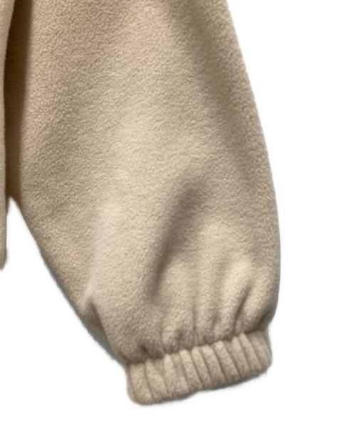 X-GIRL（エックスガール）X-GIRL (エックスガール) ラグランフリース ジャケット ベージュ サイズ:Mの古着・服飾アイテム