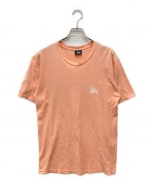 stussy（ステューシー）の古着「プリントカットソー」｜ピンク