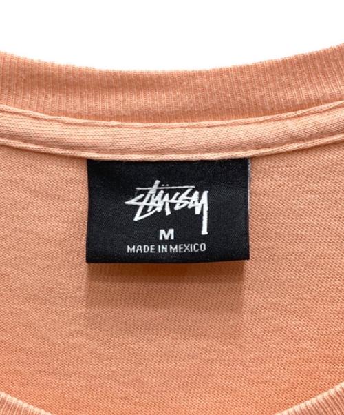 stussy（ステューシー）stussy (ステューシー) プリントカットソー ピンク サイズ:Mの古着・服飾アイテム