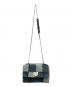 DIESEL (ディーゼル) パッチワークデニムチェーンショルダーバッグ ブルー：8000円