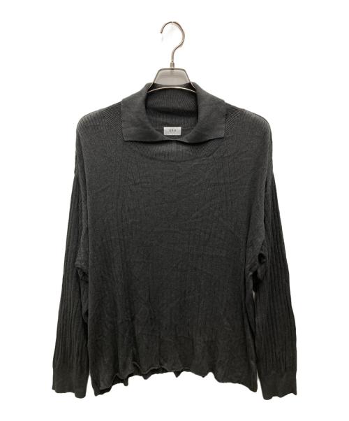 URU（ウル）URU (ウル) TURTLE NECK KNIT／タートル ネック ニット グレー サイズ:2の古着・服飾アイテム