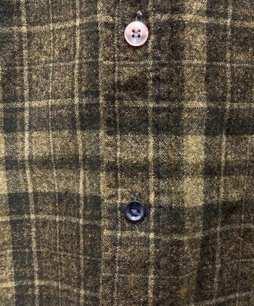 PENDLETON（ペンドルトン）PENDLETON (ペンドルトン) 60's半袖チェックネルシャツ カーキ サイズ:Lの古着・服飾アイテム