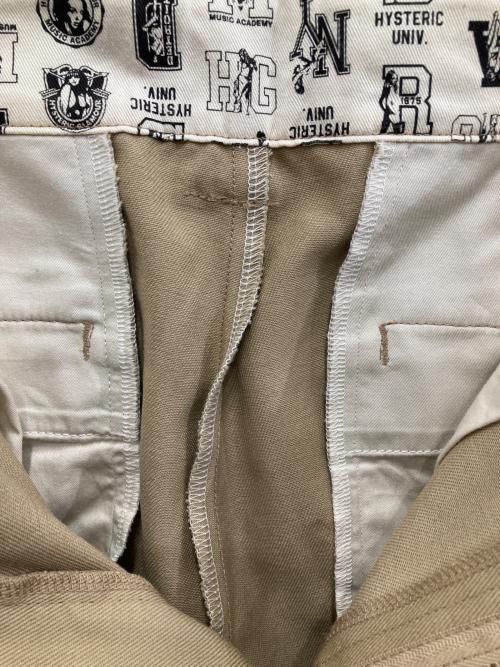 Hysteric Glamour（ヒステリックグラマー）Hysteric Glamour (ヒステリックグラマー) チノパン ベージュ サイズ:Lの古着・服飾アイテム