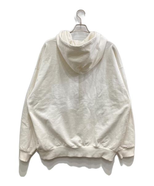 KEBOZ（ケボズ）KEBOZ (ケボズ) ジップパーカー ホワイト サイズ:XXLの古着・服飾アイテム