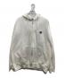 KEBOZ（ケボズ）の古着「ジップパーカー」｜ホワイト