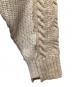 中古・古着 KURO (クロ) REMAKE KNIT SWEATER/リメイク ニット スウェット アイボリー サイズ:1：5000円