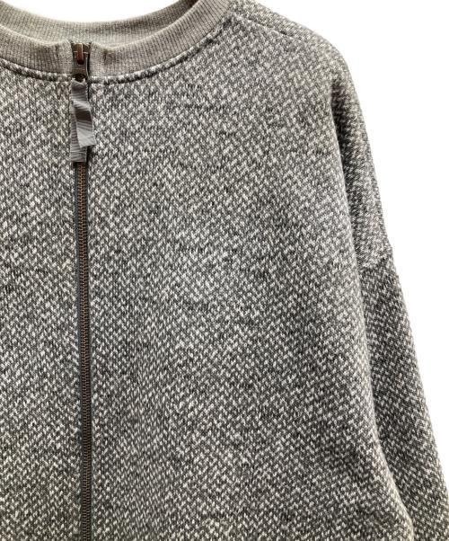 SIWALY fluid（シワリーフルイド）siwaly fluid (シワリーフルイド) ジップジャケット グレー サイズ:FREEの古着・服飾アイテム