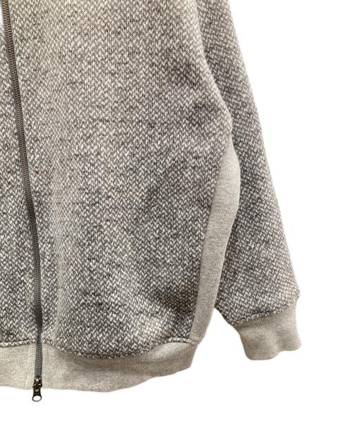 SIWALY fluid（シワリーフルイド）siwaly fluid (シワリーフルイド) ジップジャケット グレー サイズ:FREEの古着・服飾アイテム