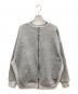 siwaly fluid（シワリーフルイド）の古着「ジップジャケット」｜グレー