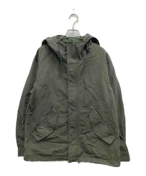 BEAUTY&YOUTH UNITED ARROWS（ビューティーアンドユースユナイテッドアローズ）BEAUTY&YOUTH UNITED ARROWS (ビューティーアンドユースユナイテッドアローズ) CLS PACK フード ブルゾン オリーブ サイズ:Sの古着・服飾アイテム