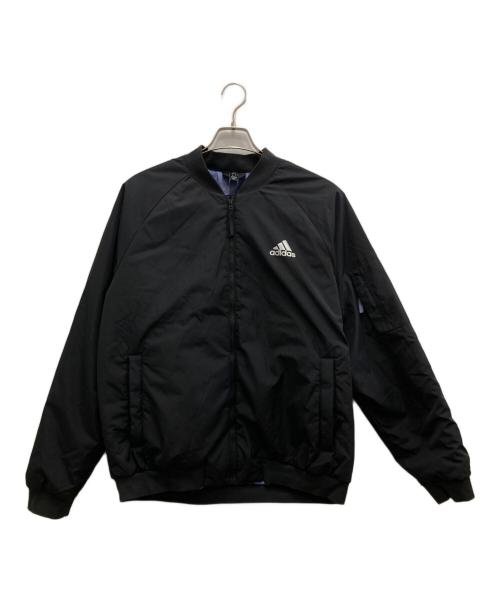 adidas（アディダス）adidas (アディダス) ボンバージャケット ブラック サイズ:3XLの古着・服飾アイテム