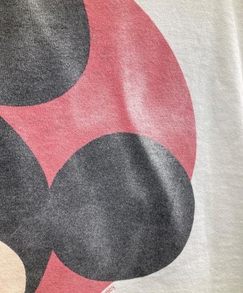 DELTA（デルタ）DELTA (デルタ) 90s ミッキーマウス キスマーク Tシャツ ホワイト サイズ:XXLの古着・服飾アイテム