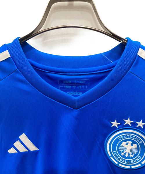 adidas（アディダス）adidas (アディダス) ドイツ代表 2022GK レプリカユニフォーム ブルー サイズ:Mの古着・服飾アイテム