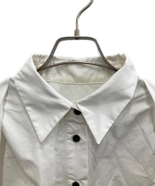 ELLIE（エリー）ELLIE (エリー) タックボリュームスリーブシャツ ホワイト サイズ:Fの古着・服飾アイテム