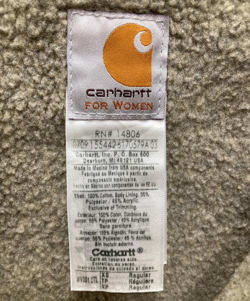 CarHartt（カーハート）CarHartt (カーハート) ダック地ベスト ブルー サイズ:XSの古着・服飾アイテム