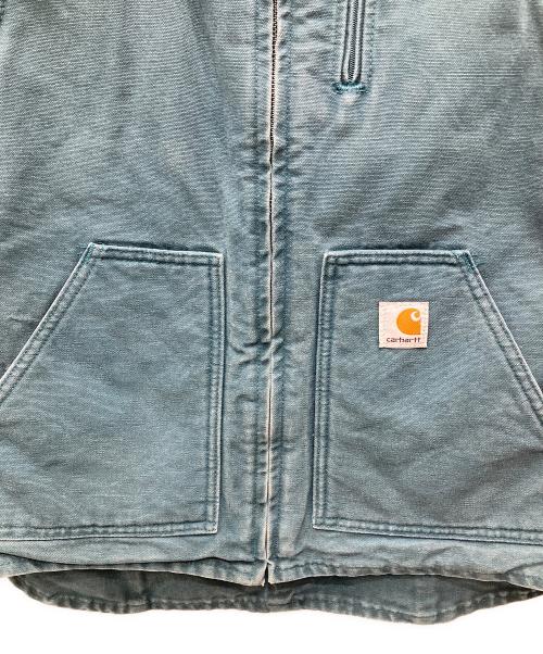 CarHartt（カーハート）CarHartt (カーハート) ダック地ベスト ブルー サイズ:XSの古着・服飾アイテム