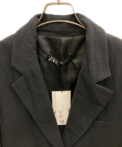 ZARA（ザラ）ZARA (ザラ) オーバーテーラードジャケット ネイビー サイズ:Sの古着・服飾アイテム