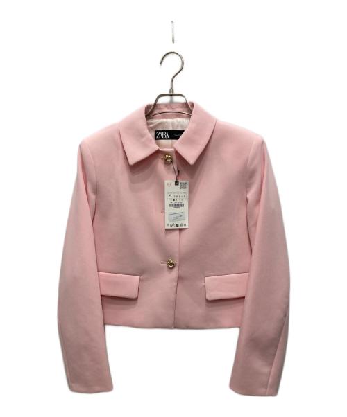 ZARA（ザラ）ZARA (ザラ) ジャケット ピンク サイズ:S 未使用品の古着・服飾アイテム