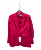 ZARAザラ）の古着「テーラードジャケット」｜ピンク