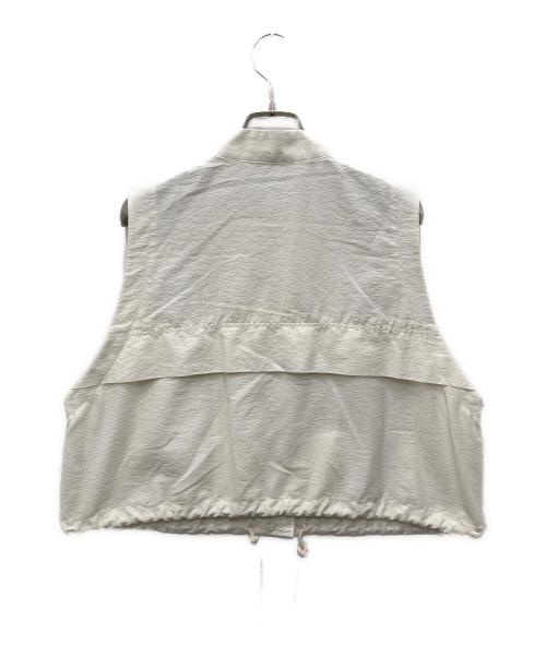 SACRA（サクラ）SACRA (サクラ) TUMBLER FINISH GILET/タンブラー フィニッシュ ジレ ホワイト サイズ:38の古着・服飾アイテム