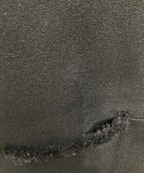 ebure（エブール）EBURE (エブール) ノーカラージャケット ブラック サイズ:38の古着・服飾アイテム