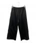 Deuxieme Classe（ドゥーズィエム クラス）の古着「ワイドジャージーパンツ」｜ブラック
