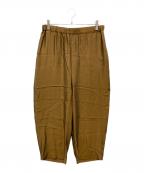 journal standard luxeジャーナルスタンダード ラックス）の古着「サテンイージーパンツ」｜ブラウン