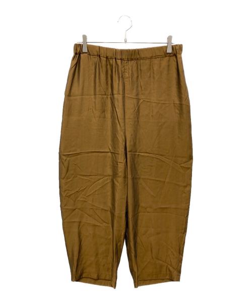 journal standard luxe（ジャーナルスタンダード ラックス）JOURNAL STANDARD LUXE (ジャーナルスタンダード リュクス) サテンイージーパンツ ブラウン サイズ:表記無し(実寸ご確認ください）の古着・服飾アイテム