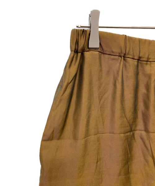 journal standard luxe（ジャーナルスタンダード ラックス）JOURNAL STANDARD LUXE (ジャーナルスタンダード リュクス) サテンイージーパンツ ブラウン サイズ:表記無し(実寸ご確認ください）の古着・服飾アイテム