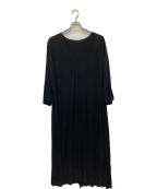 DEUXIEME CLASSEドゥーズィエム クラス）の古着「Snazzy ドレス/ジャージードレス」｜ブラック