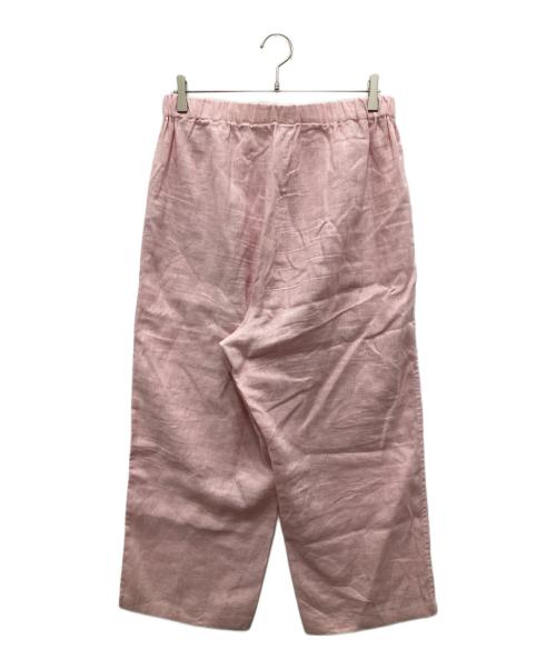 loomer（ルーマー）loomer (ルーマー) FRAMeWORK (フレームワーク) ボタニカルダイパンツ ピンク サイズ:2の古着・服飾アイテム