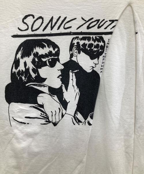 Comfort Colors（コンフォートカラーズ）Comfort Colors (コンフォートカラーズ) FRUIT OF THE LOOM (フルーツオブザルーム) ソニックユースリメイクTシャツ ホワイト サイズ:Lの古着・服飾アイテム