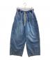 JOURNAL STANDARD（ジャーナルスタンダード）の古着「イージーデニムワイドパンツ」｜ブルー