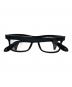 GIVENCHY (ジバンシィ) 眼鏡フレーム ブラック：5000円