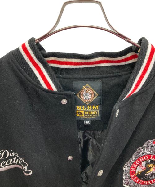 nlbm（エヌエルビーエム）nlbm (エヌエルビーエム) ウールスタジャン ブラック サイズ:4XLの古着・服飾アイテム