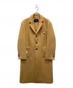 masonprinceメゾンプリンス）の古着「チェスターコート」｜オレンジ