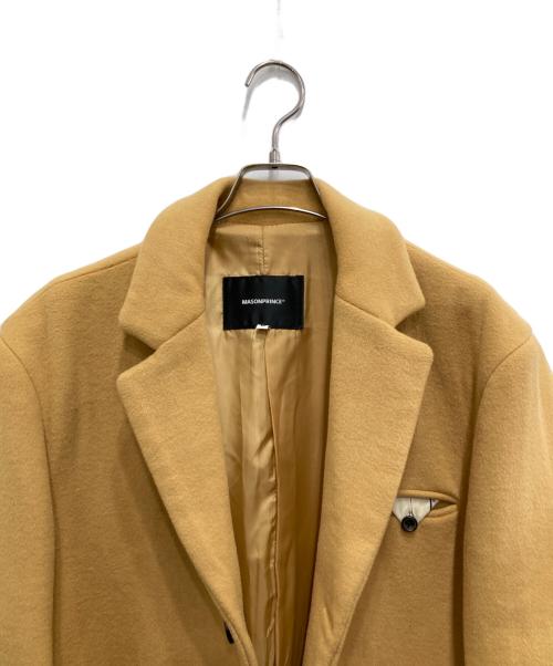 masonprince（メゾンプリンス）MASONPRINCE (メゾンプリンス) チェスターコート オレンジ サイズ:3の古着・服飾アイテム