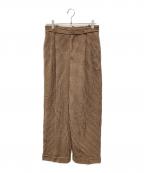 POLO RALPH LAURENポロ・ラルフローレン）の古着「ハウンドトゥーススラックス」｜ブラウン
