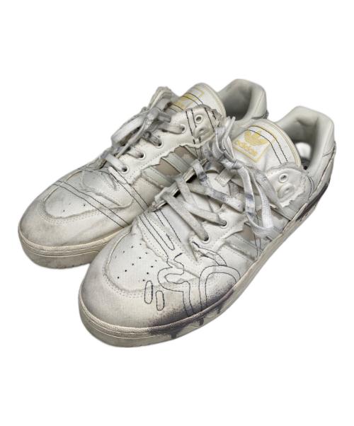 adidas（アディダス）adidas (アディダス) Rivalry Low/ライバルリー ロー アイボリー サイズ:28.5cmの古着・服飾アイテム
