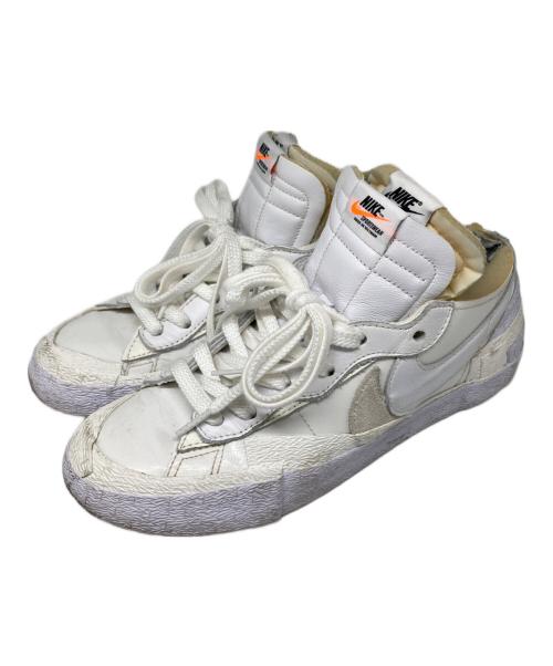 NIKE（ナイキ）NIKE (ナイキ) sacai (サカイ) Blazer Low ホワイト サイズ:27cmの古着・服飾アイテム
